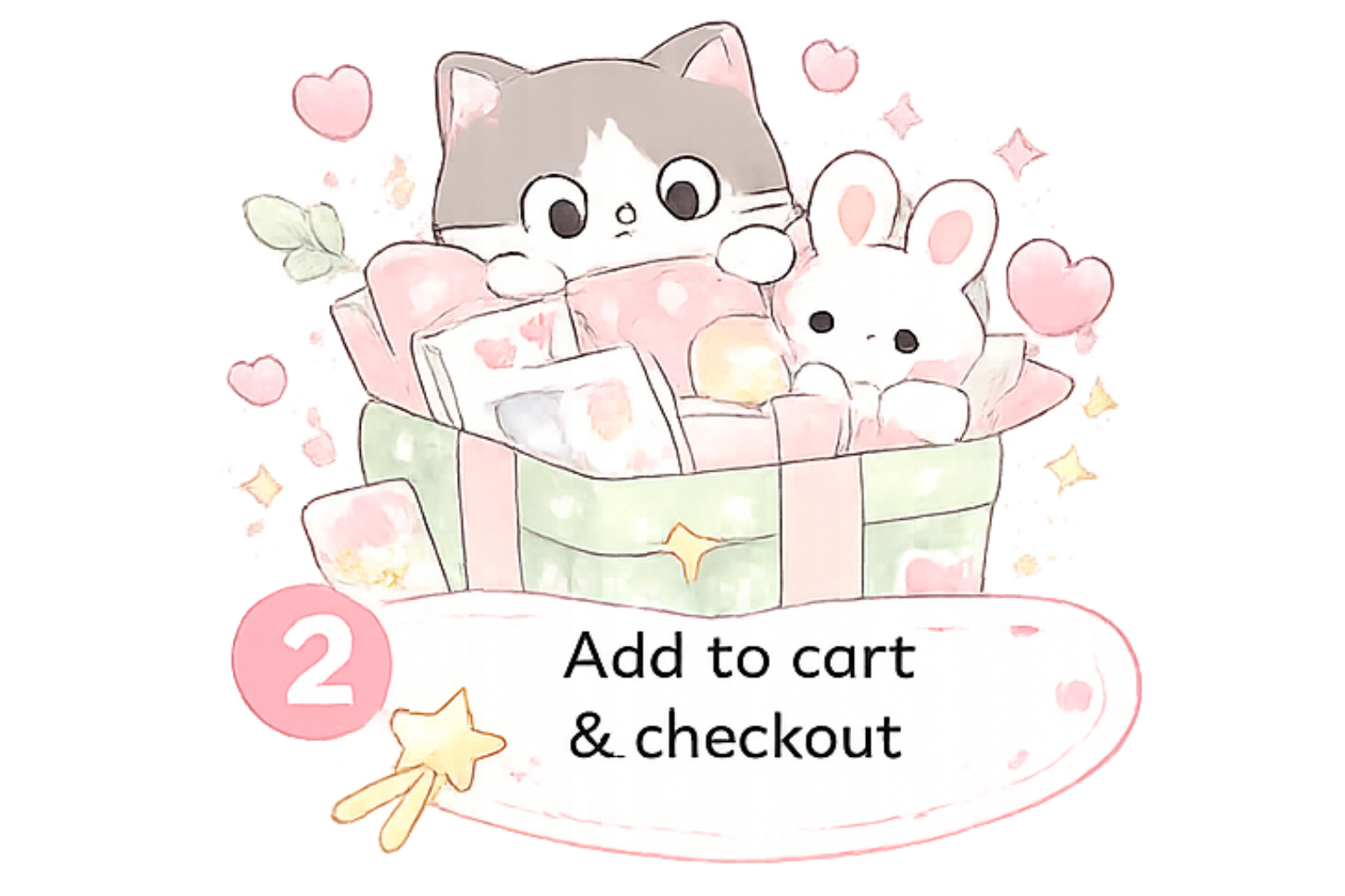 Step 2 — Add to cart and checkout